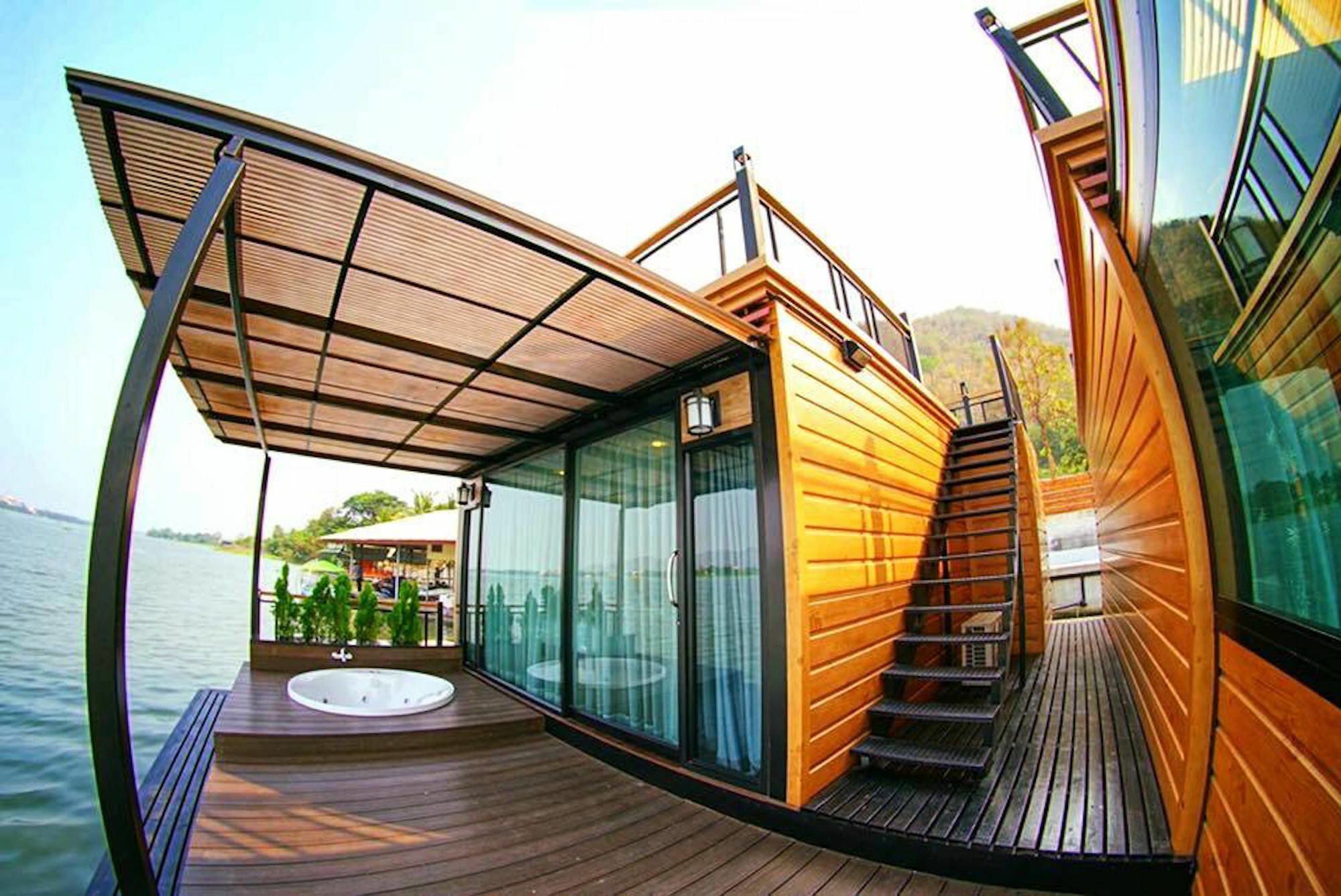 Blue Sky Raft At Kanchanaburi City Exterior photo