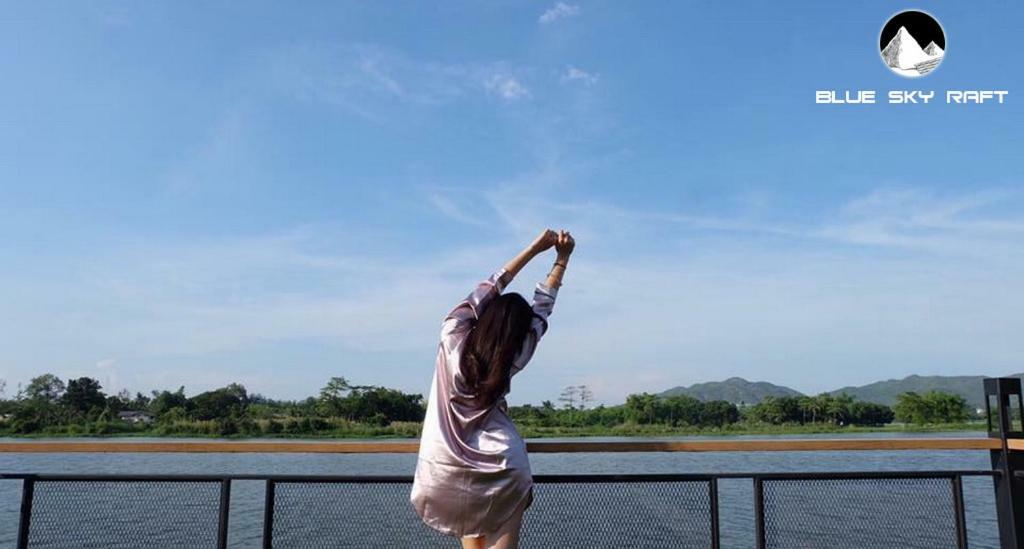 Blue Sky Raft At Kanchanaburi City Exterior photo
